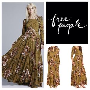 Free People First Kiss Floral Maxi